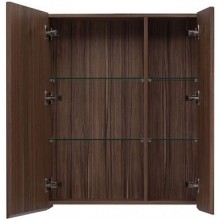 Зеркальный шкаф 70х87,3 см орех L Aquanet Нью-Йорк 00203952