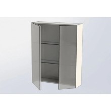 Зеркальный шкаф 70х87,3 см орех L Aquanet Нью-Йорк 00203952