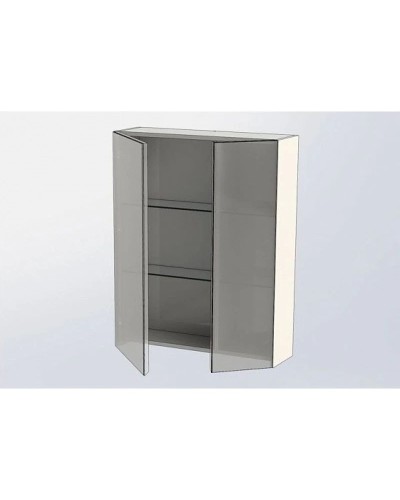 Зеркальный шкаф 70х87,3 см орех L Aquanet Нью-Йорк 00203952