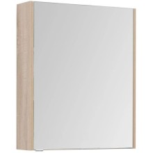 Зеркальный шкаф 62,2х75 см дуб сонома R Aquanet Остин 00201733