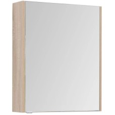 Зеркальный шкаф 62,2х75 см дуб сонома R Aquanet Остин 00201733