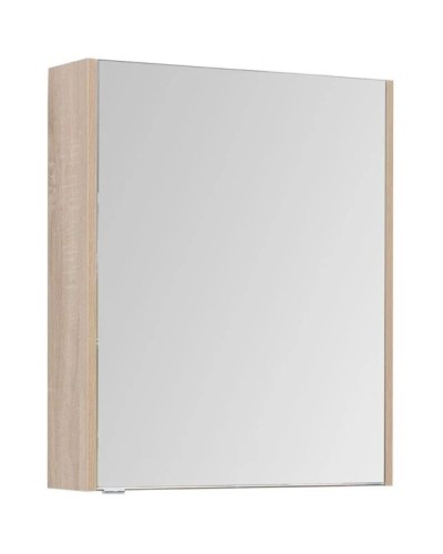 Зеркальный шкаф 62,2х75 см дуб сонома R Aquanet Остин 00201733