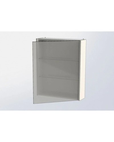 Зеркальный шкаф 62,2х75 см дуб сонома R Aquanet Остин 00201733