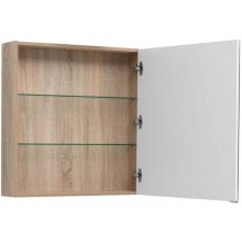 Зеркальный шкаф 72,2х75 см дуб сонома R Aquanet Остин 00201727