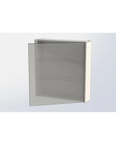 Зеркальный шкаф 72,2х75 см дуб сонома R Aquanet Остин 00201727