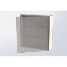 Зеркальный шкаф 72,2х75 см дуб кантербери R Aquanet Остин 00201735