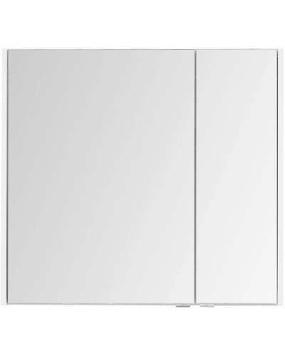 Зеркальный шкаф 82,5х75 см белый глянец L Aquanet Остин 00203924