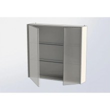 Зеркальный шкаф 82,5х75 см дуб сонома L Aquanet Остин 00201729