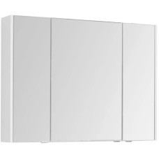Зеркальный шкаф 100,5х75 см белый глянец Aquanet Остин 00203928