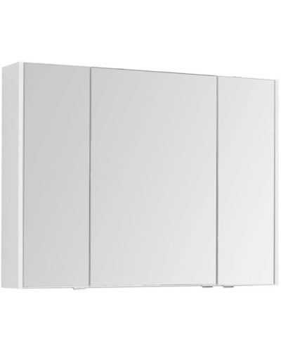 Зеркальный шкаф 100,5х75 см белый глянец Aquanet Остин 00203928
