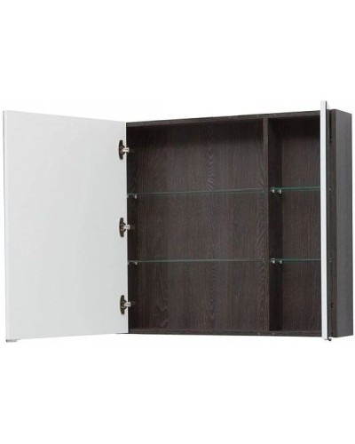 Зеркальный шкаф 82,5х75 см дуб кантербери L Aquanet Остин 00200918