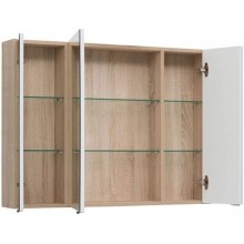 Зеркальный шкаф 100,5х75 см дуб сонома Aquanet Остин 00201728