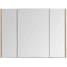 Зеркальный шкаф 100,5х75 см дуб сонома Aquanet Остин 00201728