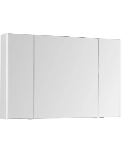 Зеркальный шкаф 116х75 см белый глянец Aquanet Остин 00203926