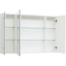 Зеркальный шкаф 116х75 см белый глянец Aquanet Остин 00203926