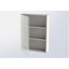 Зеркальный шкаф 50х67 см белый L Aquanet Верона 00207763