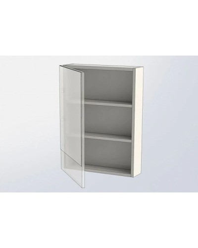 Зеркальный шкаф 50х67 см белый L Aquanet Верона 00207763