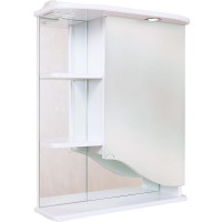 Зеркальный шкаф Onika Виола 60.01 R 206004 с подсветкой Белый