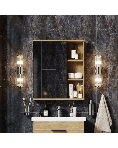 Зеркальный шкаф Onika Легран 50.00У 205022 Дуб галифакс