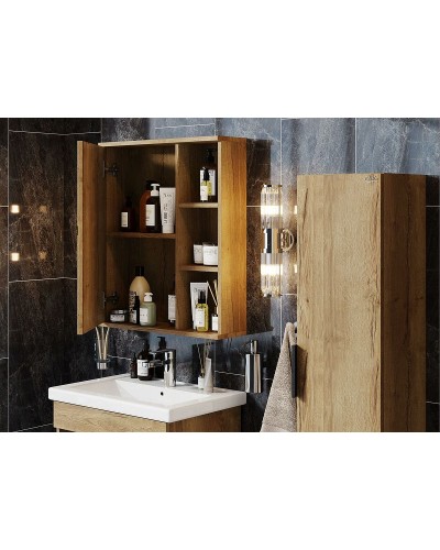 Зеркальный шкаф Onika Легран 50.00У 205022 Дуб галифакс