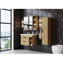 Зеркальный шкаф Onika Легран 80.00У 208092 Дуб галифакс