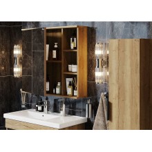 Зеркальный шкаф Onika Легран 80.00У 208092 Дуб галифакс