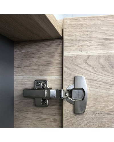 Зеркальный шкаф Comforty Дуэт 75 00-00009924 Дуб натуральный