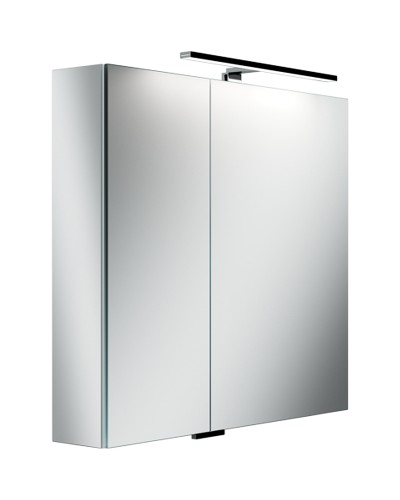 Зеркальный шкаф Sancos Hilton 80 Z800 с подсветкой Серый