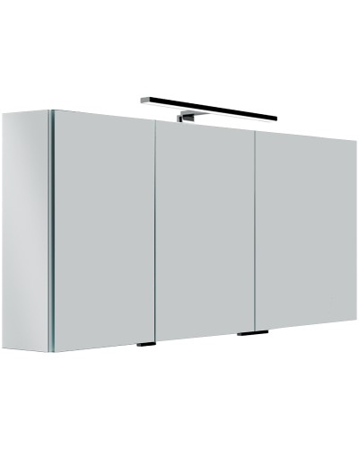 Зеркальный шкаф Sancos Hilton 120 Z1200 с подсветкой Серый