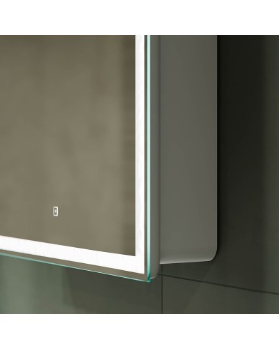 Зеркальный шкаф Sancos Diva 60 DI600 с подсветкой Белый с сенсорным выключателем