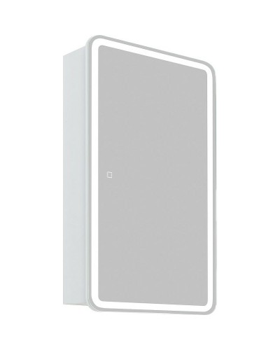 Зеркальный шкаф BelBagno Marino 60 SPC-MAR-600/800-1A-LED-TCH с подсветкой Белый
