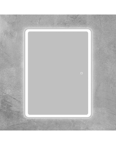 Зеркальный шкаф BelBagno Marino 60 SPC-MAR-600/800-1A-LED-TCH с подсветкой Белый