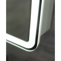 Зеркальный шкаф BelBagno Marino 60 SPC-MAR-600/800-1A-LED-TCH с подсветкой Белый
