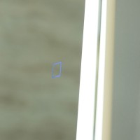 Зеркальный шкаф BelBagno Marino 60 SPC-MAR-600/800-1A-LED-TCH с подсветкой Белый