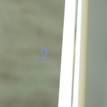 Зеркальный шкаф BelBagno Marino 60 SPC-MAR-600/800-1A-LED-TCH с подсветкой Белый