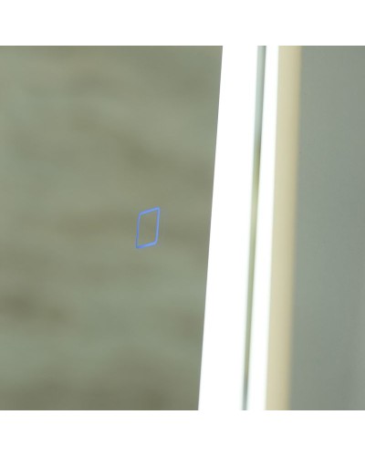 Зеркальный шкаф BelBagno Marino 60 SPC-MAR-600/800-1A-LED-TCH с подсветкой Белый