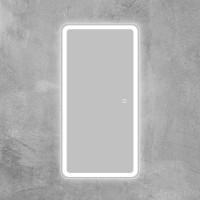 Зеркальный шкаф BelBagno Marino 40 SPC-MAR-400/800-1A-LED-TCH с подсветкой Белый