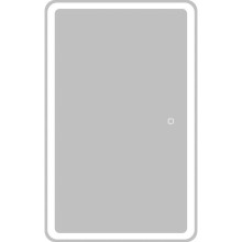 Зеркальный шкаф BelBagno Marino 50 SPC-MAR-500/800-1A-LED-TCH с подсветкой Белый