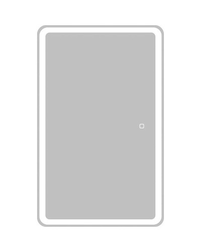 Зеркальный шкаф BelBagno Marino 50 SPC-MAR-500/800-1A-LED-TCH с подсветкой Белый