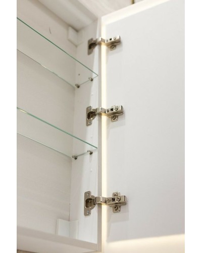 Зеркальный шкаф BelBagno Marino 50 SPC-MAR-500/800-1A-LED-TCH с подсветкой Белый