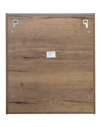 Зеркальный шкаф Comforty Никосия 70 00-00008851 Дуб темный