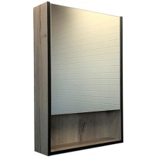 Зеркальный шкаф Comforty Вена 55 00-00009271 Дуб дымчатый