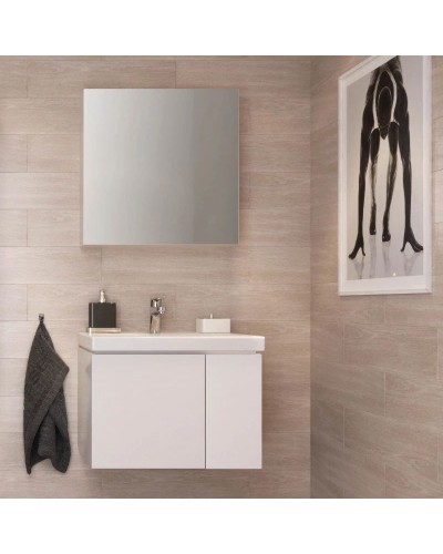 Зеркальный шкаф белый глянец 60х60 см Cersanit Colour LS-COL