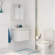 Зеркальный шкаф белый глянец 60х60 см Cersanit Colour LS-COL