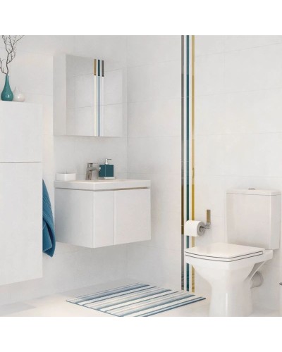 Зеркальный шкаф белый глянец 60х60 см Cersanit Colour LS-COL