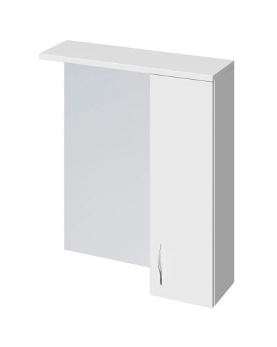 Зеркальный шкаф белый глянец 60х70 см Cersanit Erica New LS-ERN60