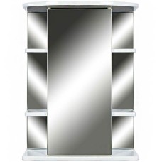 Зеркальный шкаф Orange Кларис 55 R Kl-55ZSW Белый глянец