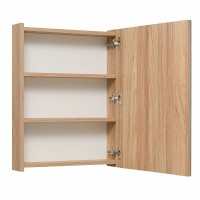 Зеркальный шкаф Runo Лада 50 00-00001160 Дуб серый