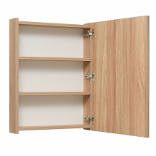 Зеркальный шкаф Runo Лада 50 00-00001160 Дуб серый