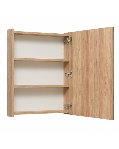 Зеркальный шкаф Runo Лада 50 00-00001160 Дуб серый